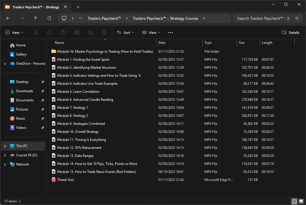 Trader’s Paycheck™